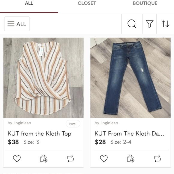 KUT From The Kloth Dark Wash Jeans size 2-4 - Picture 12 of 12